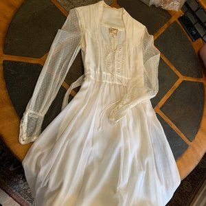 Gunne Sax Long Dress Vintage 70's